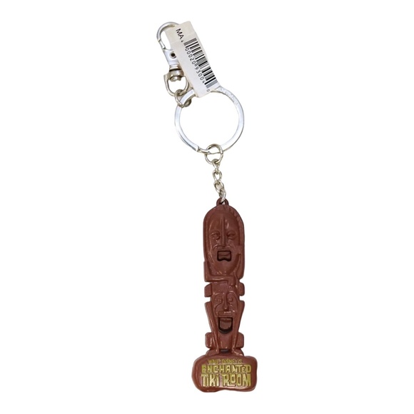 Disney Parks Walt Disney's Enchanted Tiki Room Totem Pole Keychain - Picture 1 of 1